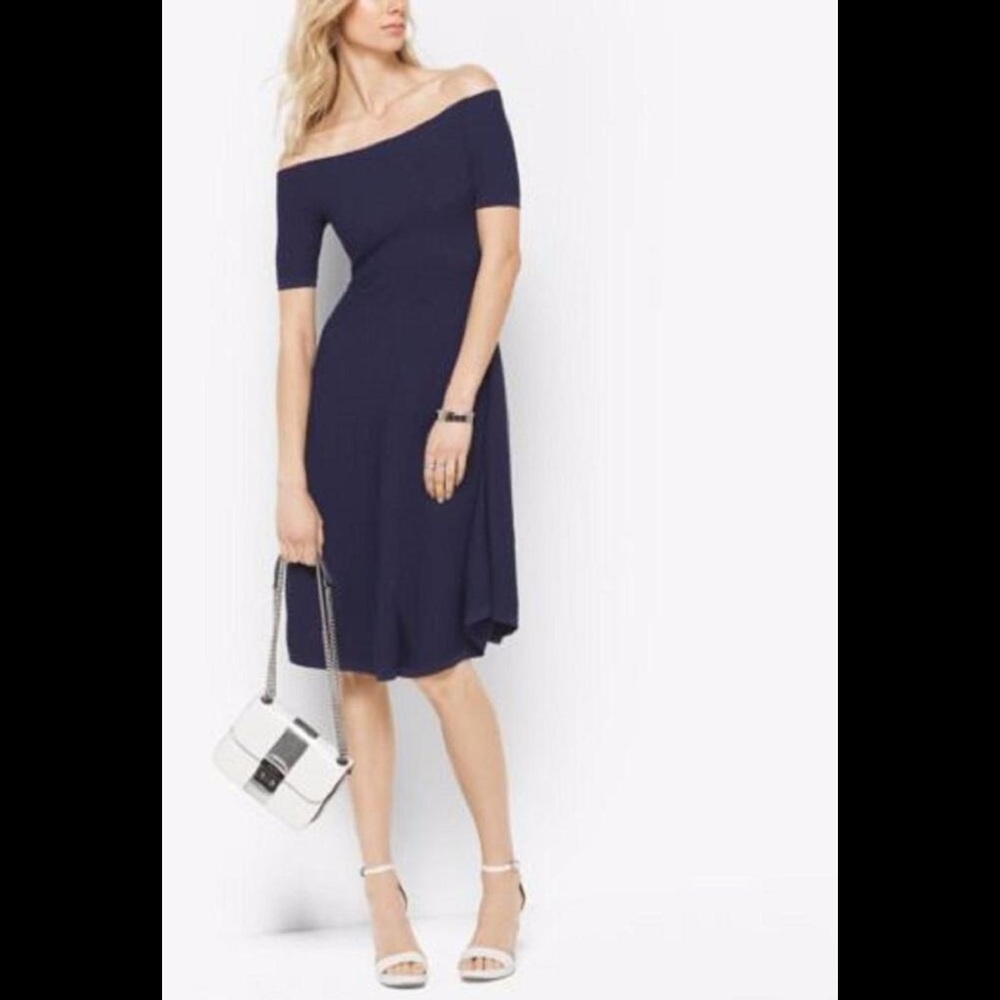 Michael Kors off the shoulder dress
